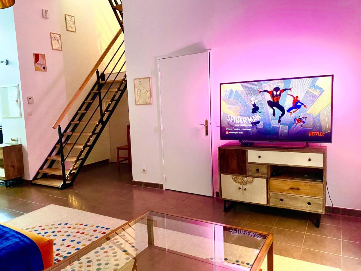 Magnifique Villa Avec Jacuzzi Au Pied Du Stade Saint-Denis  Esterno foto
