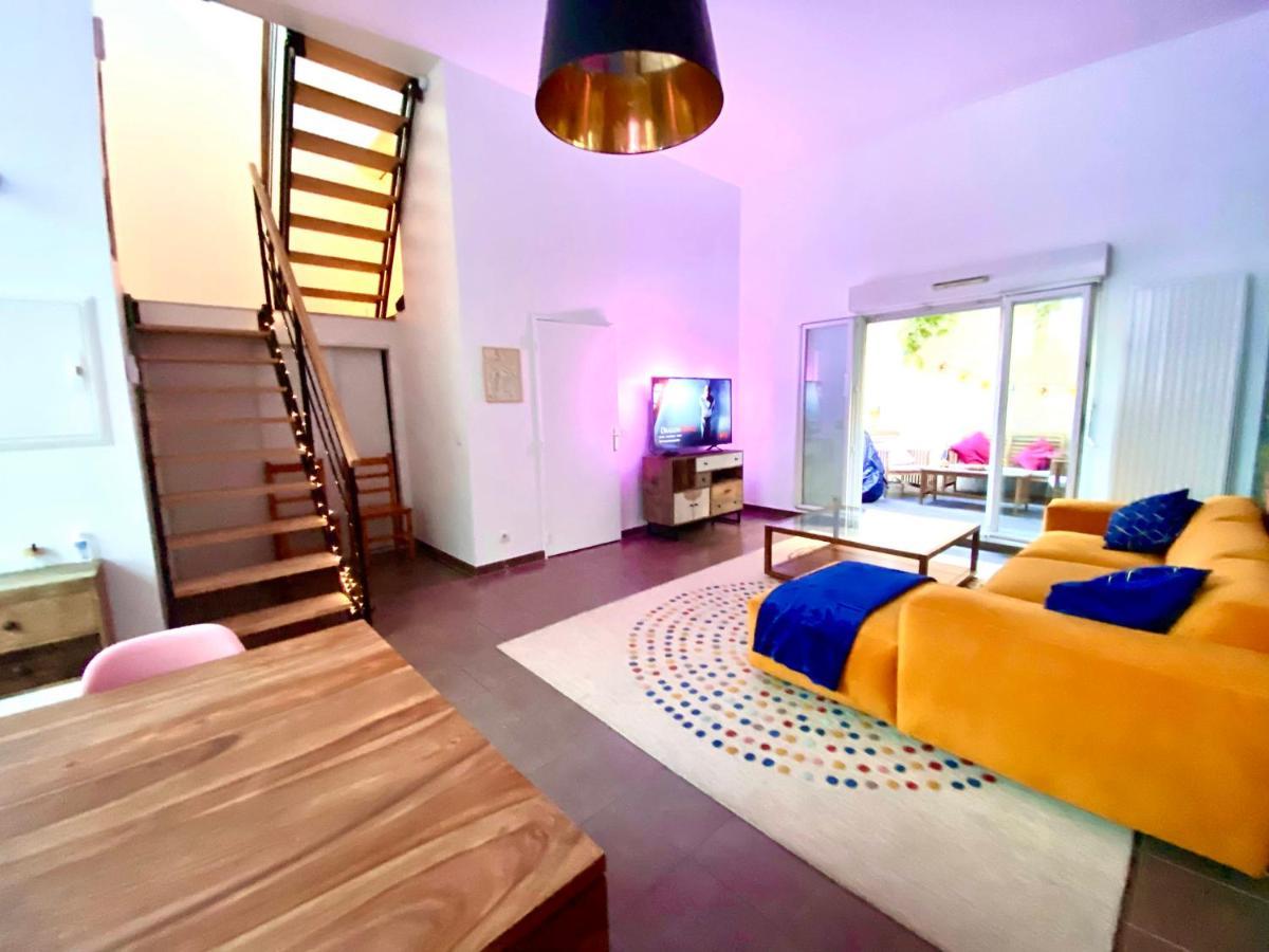 Magnifique Villa Avec Jacuzzi Au Pied Du Stade Saint-Denis  Esterno foto