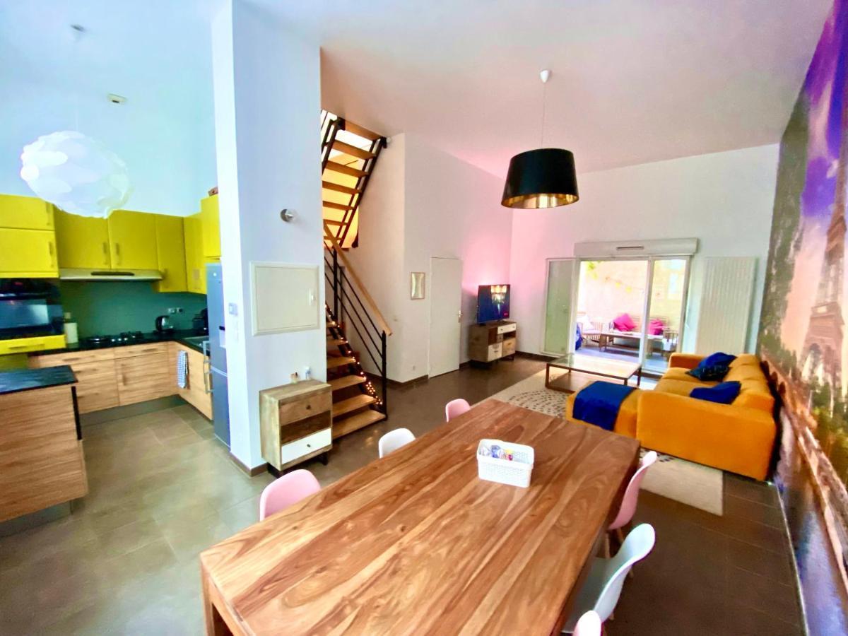 Magnifique Villa Avec Jacuzzi Au Pied Du Stade Saint-Denis  Esterno foto