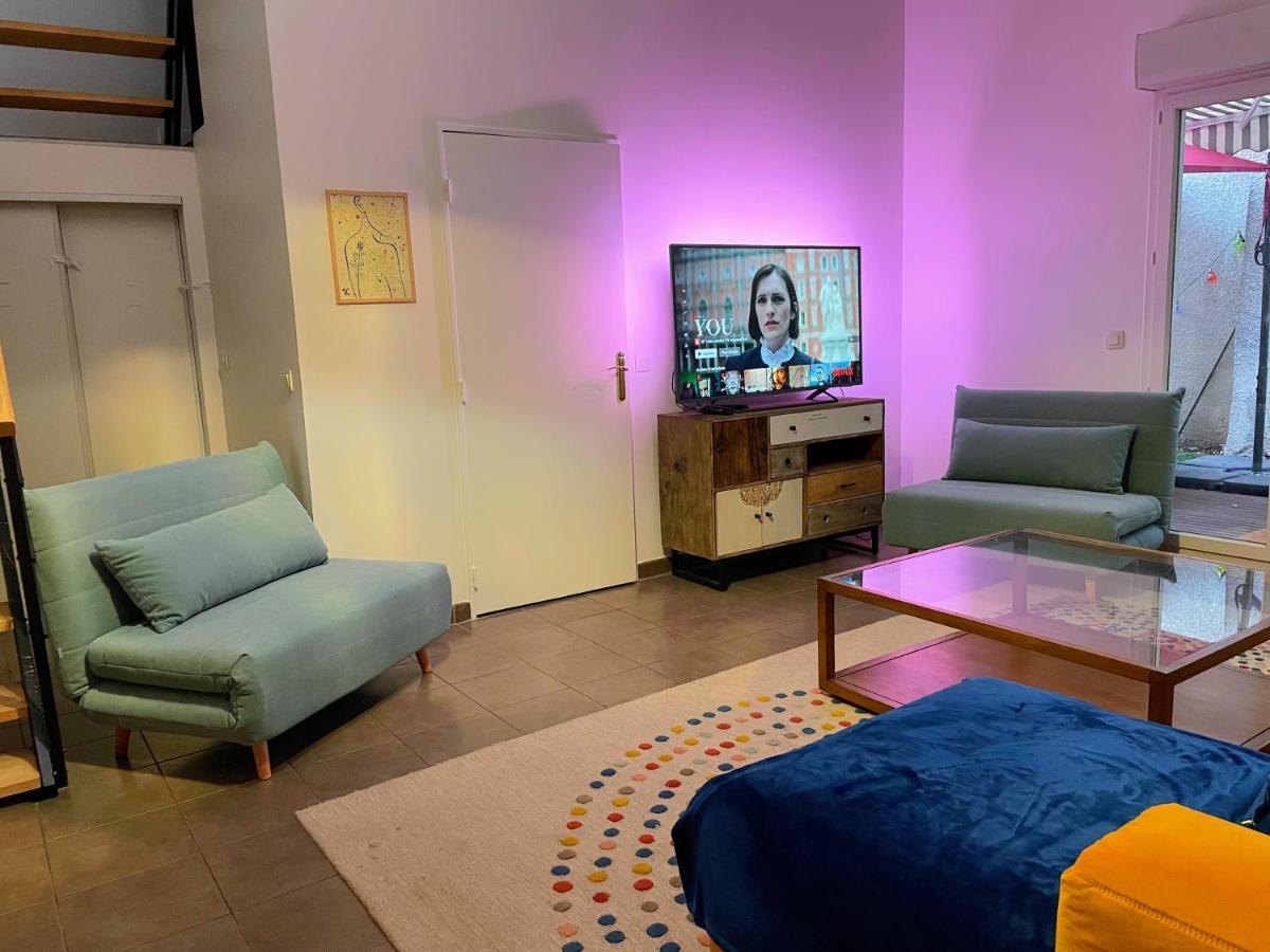 Magnifique Villa Avec Jacuzzi Au Pied Du Stade Saint-Denis  Esterno foto