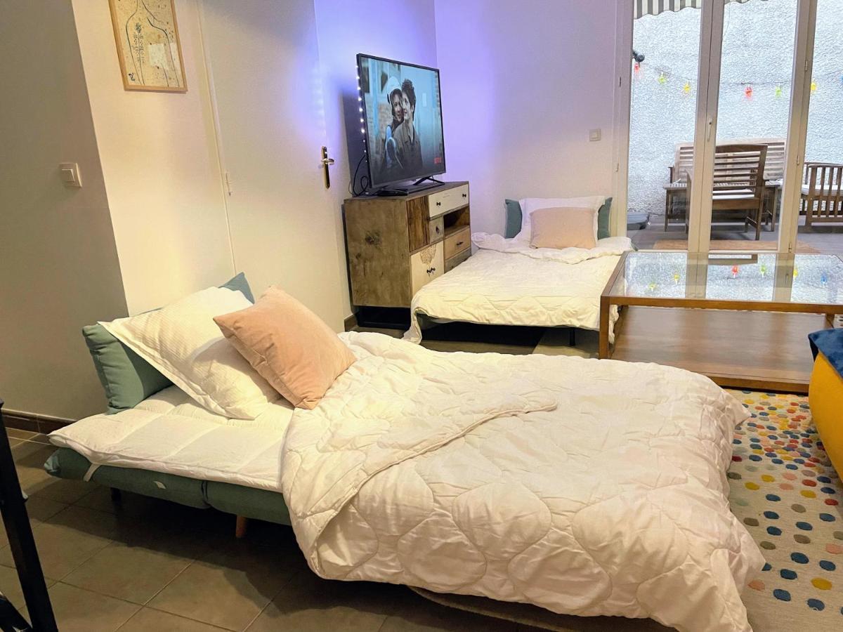 Magnifique Villa Avec Jacuzzi Au Pied Du Stade Saint-Denis  Esterno foto